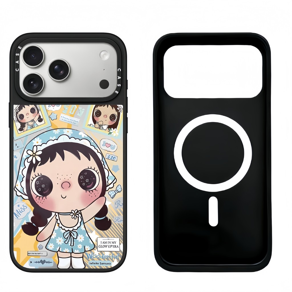 Ốp điện thoại gương chào mừng từ tính cho IPhone 17 Pro Max 17 16 15 14 13 12 11 Vỏ bảo vệ chống sốc