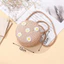 Túi Rơm Trẻ Em IFASIN, Túi Đeo Ngang Hoa Cúc Nhỏ, Túi Đi Biển Mùa Hè Handmade Hình Tròn Sáng Tạo Cho Trẻ Em Bé Gái