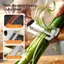 Hai Trong Một Răng Hàm Lột Xẻng Hành Xẻng Thép Cạo Hành Dụng Cụ Tiện Dụng Nhà Bếp Bóc Trái Cây Dưa Kế Hoạch Đường