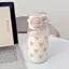Luckyew Bình Nước Dễ Thương Có Ống Hút Nhựa Di Động Bật Lên Nắp Cốc Nước Cho Trẻ Em Kawaii Chai Nước Chống Rò Rỉ Bình Uống Dễ Thương TQ