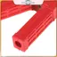 ĐIỆN 1 Cặp Kẹp Cá Sấu Kiểm Tra Tay Cầm Bằng Nhựa Cho Dự Án Điện 100-300A Điện Cá Sấu Cá Sấu Pin Cách Nhiệt Kẹp Kết Nối.