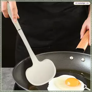 Muỗng silicon hình nấm chống dính để nấu ăn thìa silicon để nấu ăn Dụng cụ ăn nhà bếp để lật cạo Muỗng A