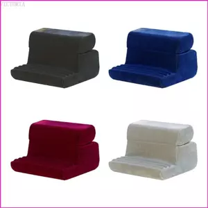 VIC 2 trong 1 Giá đỡ máy tính bảng lười biếng Giá đỡ gối máy tính bảng có thể gập lại cho giường và bàn làm việc