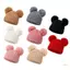 Ở Lại Mũ Với Pompoms Dệt Kim Mùa Đông Mũ Ấm Áp Trẻ Sơ Sinh Co Giãn Móc Mũ Bonnet Mũ Sơ Sinh Mềm Thoáng Khí Mũ