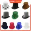Panama Hat Fedora Western Short Brim Hat Cap for Women Men Photo Props