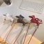 Kẹp lưng đeo chéo Dachshund Dây buộc máy ảnh dễ thương Vỏ điện thoại hoạt hình Kẹp lưng chống mất Ba lô đa năng260519