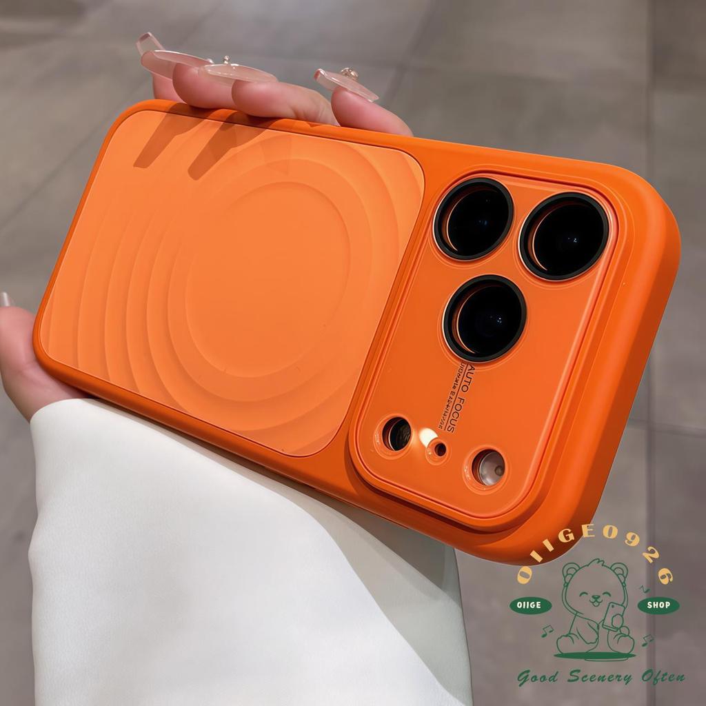 【 Ốp lưng iPhone17 】 Vỏ điện thoại từ tính nhạy cảm với da dạng lỏng túi khí iphone17 Pro Max 16 15 14 13 cho vỏ iPhone Vỏ mềm silicon TPU chống sốc