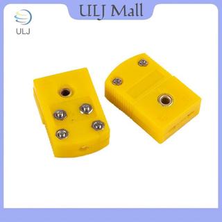 ULJ 5 Cái K Loại Đầu Nối Nam / Nữ Cắm Cảm Biến Nhiệt Độ Cặp Nhiệt Điện.