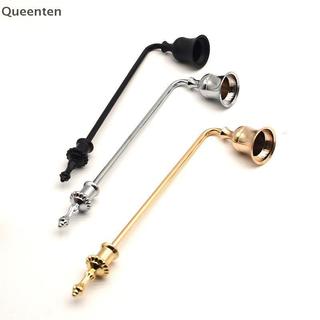 Queenten Nến Giảm Chấn Nến Dụng Cụ Không Gỉ Tay Cầm Dài Chuông Bình Chữa Phụ Kiện Xẻng Thép Dập Tắt Phụ Kiện QT