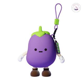 Túi móc khóa silicon hoạt hình - Túi đựng tai nghe Mini dễ thương cho trẻ em