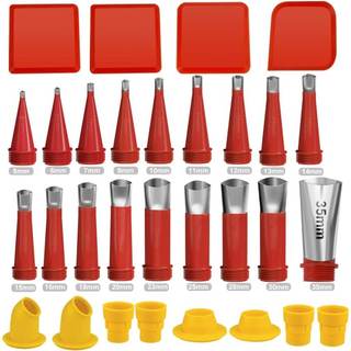 Bộ Đầu Vòi Đi Keo Silicon 30 Chi Tiết - Inox Chống Mài Mòn