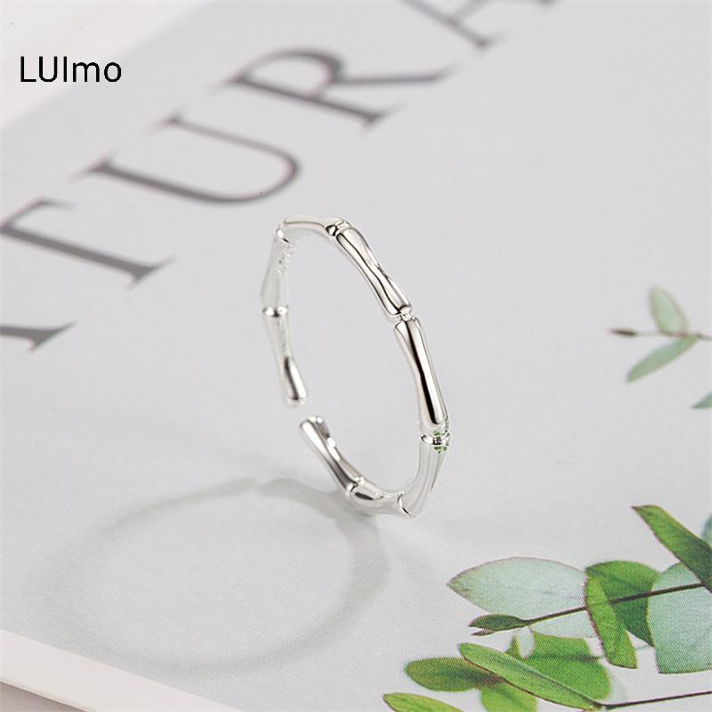 Nhẫn Tre Tối Giản Có Thể Điều Chỉnh, Phù Hợp Với Xu Hướng Thời Trang Hiện Đại, Phụ Kiện Quà Tặng Sang Trọng