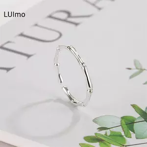 Nhẫn Tre Tối Giản Có Thể Điều Chỉnh, Phù Hợp Với Xu Hướng Thời Trang Hiện Đại, Phụ Kiện Quà Tặng Sang Trọng