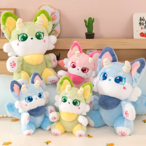 Gấu Bông Tiểu Quỷ Hồ Ly Nina Cao Cấp 35/50cm, Quà Sinh Nhật Cho Bé, Bạn Gái, Trang Trí Phòng Siêu Đáng Yêu