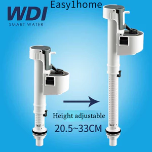 Van nạp nước WDI, tiết kiệm nước, van nạp dưới, điều chỉnh, phụ kiện gốc cho bồn cầu B3300M, chiều cao 20.5~33cm