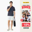 Áo Phông Nữ Yody Slim Fit thun Cổ Rộng Mềm Mại Co Giãn WCTS26S002