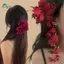 Springevenstar Red Lily Of The Valley Lily sels Kẹp Tóc Cánh Hoa Dubill Hairgrip Mô Phỏng Hoa Bé Gái Nữ Mũ Đội Đầu Phụ Kiện Springevenstar