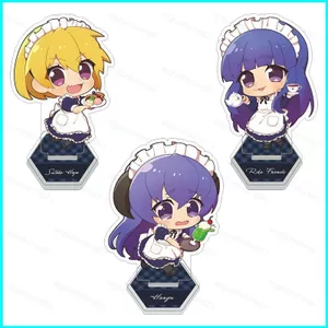 HT2 Higurashi: Khi Họ Khóc Đĩa Đứng Acrylic Tấm Đứng Ký Anime Để Bàn Trang Trí TH2