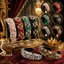 SHUPUN Kim Cương Giả Đầu, Kẹp Tóc Mũi Khoan Màu Sáng Bóng Full Headband, Nhiều Màu Sắc Baroque Phụ Kiện Tóc Vintage Vương Miện Đầu Cô Dâu