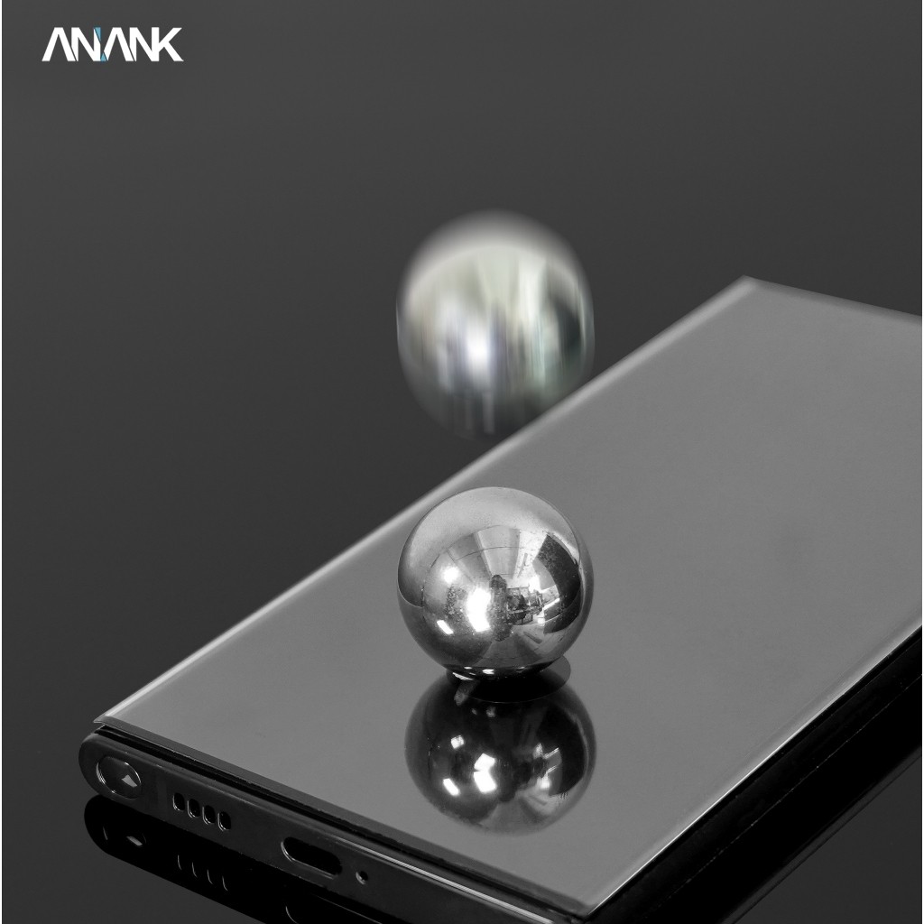 [Chính Hãng] Kính Cường Lực 3D Anank Cho Samsung S24 /S25 / S26 Ultra - Trong, Chống Nhìn Trộm, Vân Tay Siêu Âm Nhạy Bén