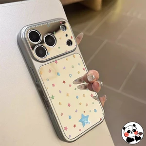 Ốp Điện Thoại Gương Bạc Cho Honor 600 500 400 300 200 100 90 Smart 80 SE GT 70 60 Magic 8 7 6 Pro Lite 5G 4G Vỏ Sang Trọng Hoạt Hình Dễ Thương Ngôi Sao Ins Phong Cách Trang Điểm Vỏ Mềm