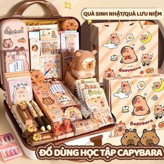 Set quà tặng văn phòng phẩm đồ dùng học tập hoạt hình dễ thương túi bút cho học sinh quà 1/6 hot