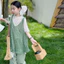 Quần ren rộng cho bé gái Mùa hè Phong cách mới Trẻ em Phiên bản Hàn Quốc Quần màu trơn ngọt ngào