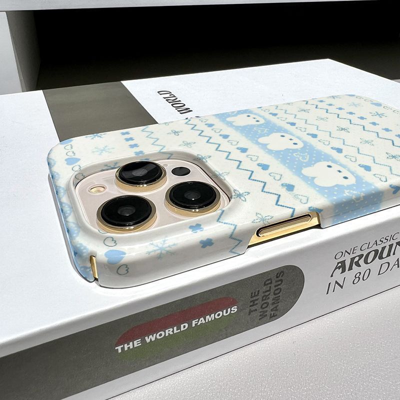 Ốp Điện Thoại Fil Island Miffy Rabbit QYJS Thích Hợp Cho IPhone 16 15 14 13 ProMax 12 PRO 17 AIR 11 7 8 PLUS XR XSMAX Ốp Lưng Cứng Niche Film Premium