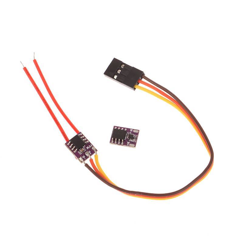 < WHPHous-t > 1S 1.8A Dual Way Brushed ESC Bộ điều khiển tốc độ điện tử Động cơ cốc rỗng Mini Way Brushed cho DIY RC Model Máy bay ô tô Đẹp