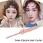 < Honeyba > Máy uốn tóc bằng điện 9mm Máy uốn tóc bằng gốm Unisex Cây đũa phép uốn tóc gia đình Mini Con lăn tạo kiểu tóc Waver 20W Đẹp