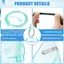 Mặt nạ phòng độc oxy Máy phun sương Mặt nạ cốc Ống hít Conduit Dùng một lần Bệnh viện Phòng khám Chăm sóc sức khỏe Máy tạo hơi
