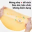 iiko Yếm Chống Nước Cho Bé Ăn Dặm Silicone Dễ Lau Chống Bẩn Có Túi Hứng Thức Ăn