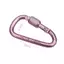 PNPIA- Hợp kim nhôm Lo Carabiner Bule Móc khóa đa chức năng để leo núi Bapaing Thiết bị sinh tồn ngoài trời