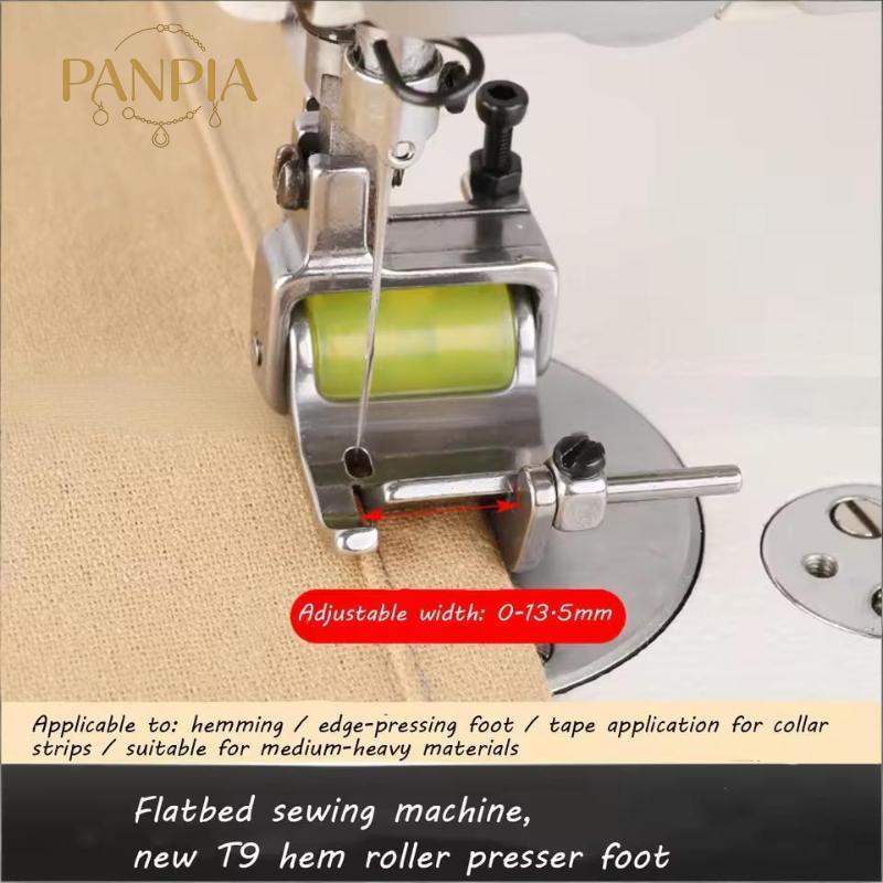 PNPIA- Con Lăn Bấm Chân Cho Máy May Phẳng T9 Thiết Kế Độ Bền Cao Cho Da Thủ Công Quần Áo DIY Xưởng