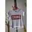 Áo thun unisex cao cấp CHUMMS in hoạt hình cổ điển, cotton 100% dáng rộng, phong cách Hàn Quốc, cổ tròn 0515