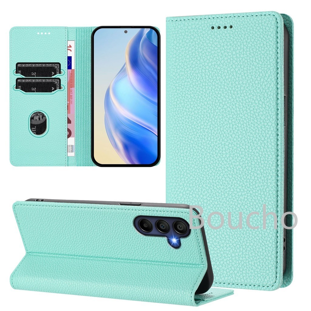 Ốp Lưng Cho Infinix Smart 10 Plus 9 8 7 6 HD Zero 40 30 20 5G 2023 4G 5G Ví Da Lychee Từ Lật Mềm Vỏ Điện Thoại Có Khe Cắm Thẻ