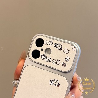 Ốp Lưng Tương Thích Cho IPhone 17 12 11 16 15 13 14 Pro Max 17 Air 14 Plus Phim Hoạt Hình Chó Dễ Thương Đơn Giản Tức Thì Miếng Dán