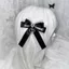 BORAGETE 1 / 2 Kẹp Tóc Gothic, Mặt Dây Chuyền Trái Tim Y2k Phong Cách Nơ Kẹp Tóc, Kawaii Dễ Thương Ngọt Ngào Nhật Bản lolita lolita Phụ Kiện Tóc Cosplay