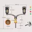 Cánh tay kim loại CNC tay cầm kép cho 1000-4000 mẫu mới