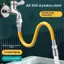 JCSYFAC 1 Cái Có Thể Điều Chỉnh Vòi Nối Dài 1 Chế Độ Thép Không Gỉ Vòi Nước Ống Mở Rộng Cho Nhà Bếp Phòng Tắm Mới