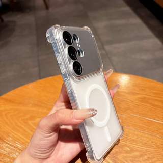 Ống kính bảo vệ bốn góc Samsung có thể tháo rời thích hợp cho Samsung S26Ultra mẫu mới có túi khí S26Plus Vỏ bảo vệ điện thoại S24Ultra chống rơi