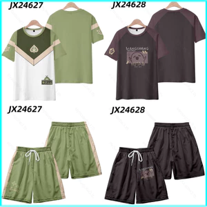 SY3 Genshin Tác Động Áo Thun Anime Unisex Tee Cosplay Hutao Nahida 3d Áo Sơ Mi Tay Ngắn Áo Thường Ngày Plus Kích Thước Tee YS3