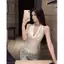 Mùa Hè Phong Cách Mới Pure Desire Sang Trọng Ngọt Ngào Cô Gái Dây Camisole Nữ Gợi Cảm Slim fit Ngắn Dây Cổ Xoay Cổ Áo Phong Cách Pure Desire Ngọt Ngào Cay Thiết Kế Phong Cách Niche Bán Chạy Phong Cách Mặc Hàng Ngày Quần Áo Nữ
