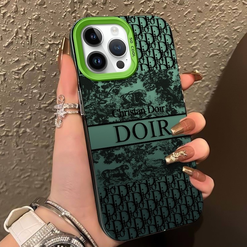 Ốp lưng Dior nhiều màu độc đáo, thiết kế cho giới trẻ thời trang Bảo Vệ Camera Cấp iPhone 17/16/15/14/13/12/11/X/XS Max