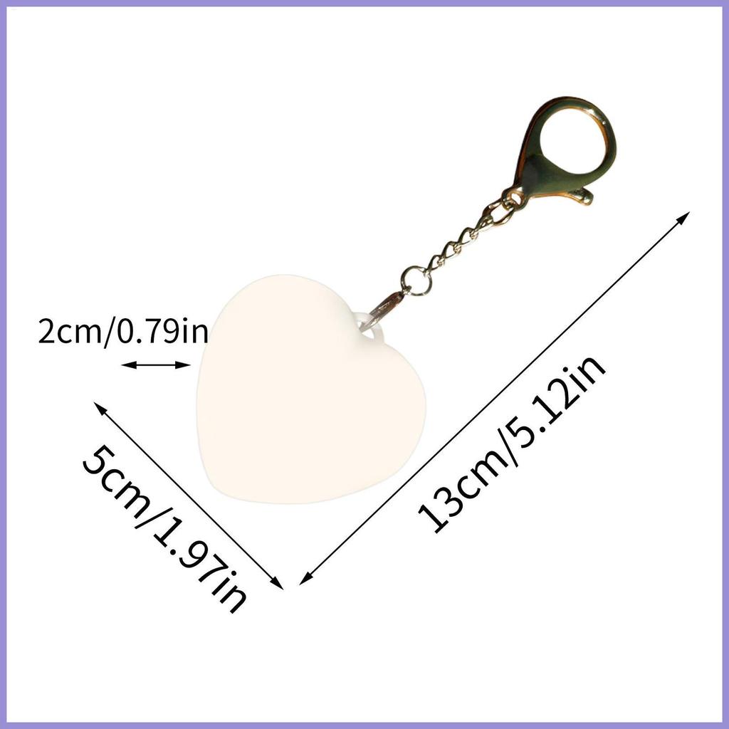Túi Đèn Ví Cảm Biến Cảm Ứng Ví Đèn LED Không Glare Đèn Độ Sáng Cao Hình Trái Tim Trang Trí Cho mueadsyvn
