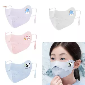 Shas Thermals Trẻ Em Che Mặt Chống Gió Bảo Vệ Vải Mềm Cho Đi Xe Đạp Trượt Tuyết Thể Thao Mùa Đông 3-10 Tuổi Ol