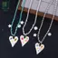 Dây thắt nút thủ công Mặt dây chuyền trái tim Nelace Dây chuyền áo len thời trang Staable Star Pearl Nelace dành cho nữ Quà tặng trang sức