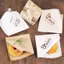 Maybest 100 Chiếc Hình Tam Giác Giấy Kraft Paaging Sandwich Chống Dầu Bột Bánh Mì Hamburger Túi Dùng Một Lần Nhà Bếp Tiệc Nhà Hàng {VN}