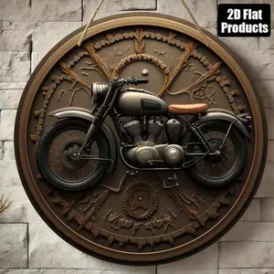 HELLOYOUNG Steampunk Gỗ Gear Nghệ Thuật Treo Tường Trang Trí Công Nghiệp Cổ Điển Cho Văn Phòng Tại Nhà