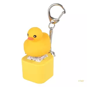 Stay Duck Bàn phím cơ có thể sạc lại Công tắc Máy kiểm tra Móc khóa Máy lấy mẫu loa
